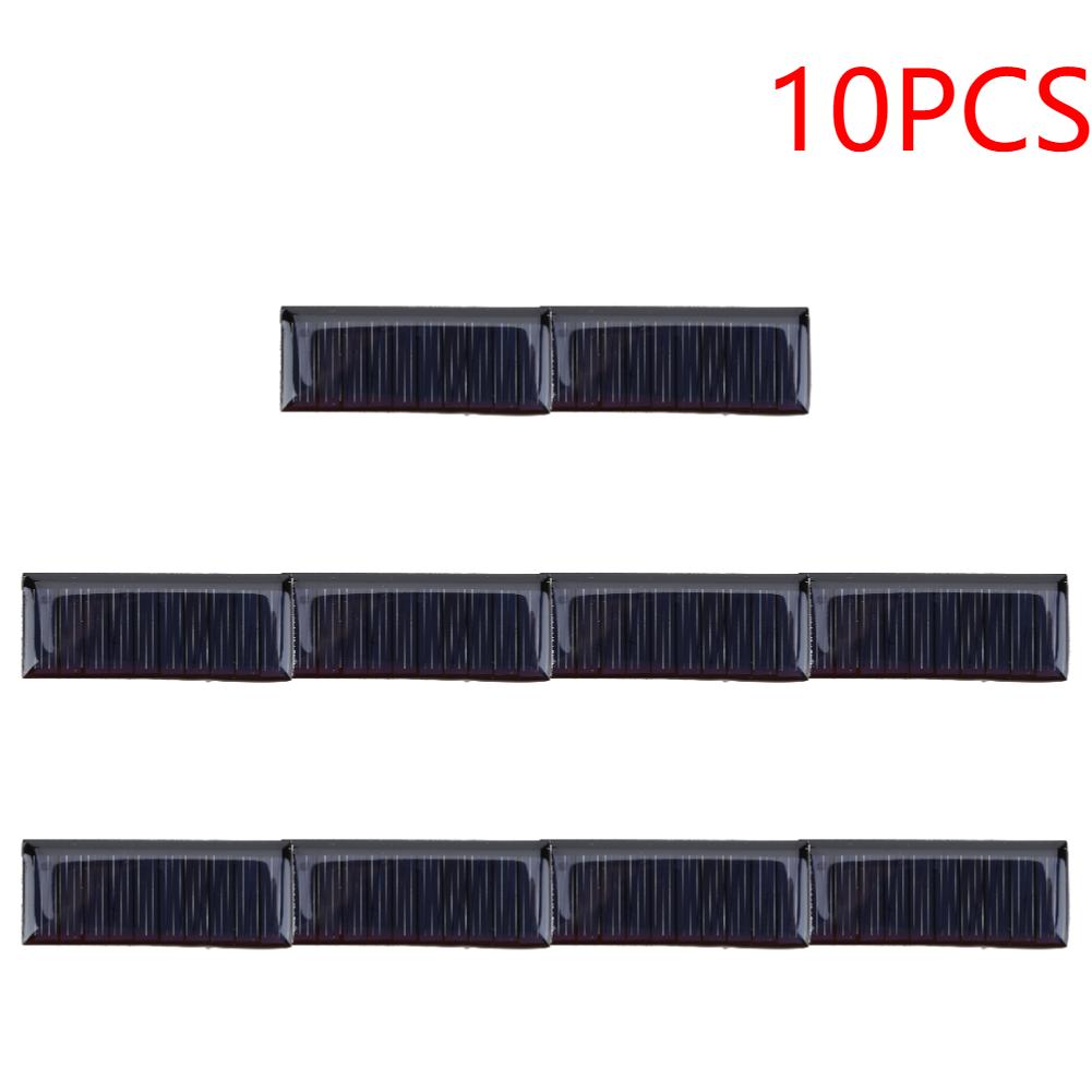 100-1pcs Mini Solar Cell Panel 5V 0.23W 45MA Pocket Solar Charging Panels Polysilicon Power Bank for 3.7V Solar Toy/LED Light