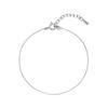 NORMALLEE [White Gold] Silky Line Bracelet