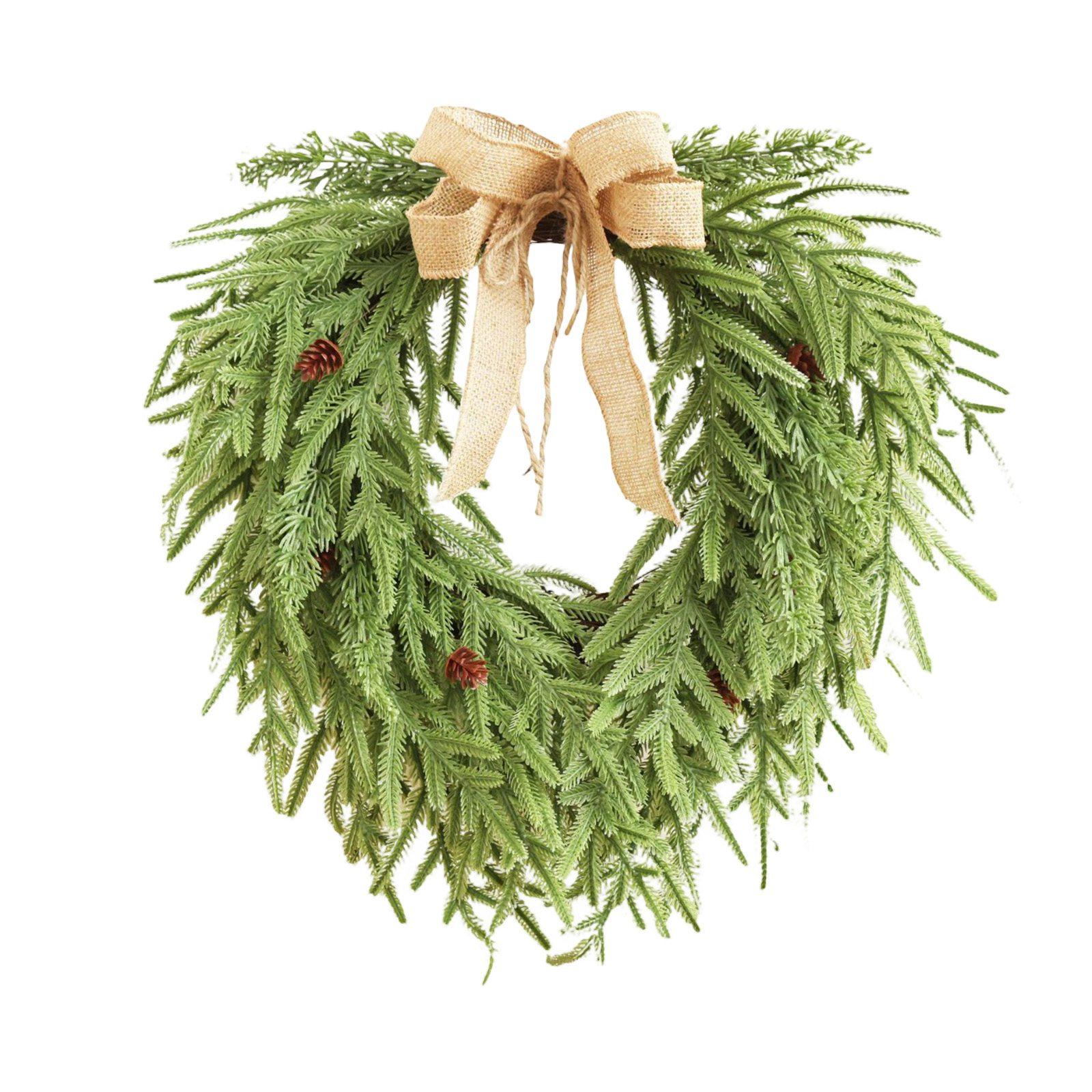 

Christmas Wreath, Winter Wreath Garland, Wall Hanging Artificial Wreath, Front Door Wreath Xmas Wreath For Indoor Outdoor One Size