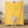 1 Stück Winnie Puuh Ferkel Decke Weicher Überwurf für Heimdekoration, Sofabezug, Reise