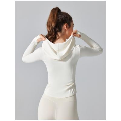Dam Slim Fit Sport Huvtröja Solskyddstopp