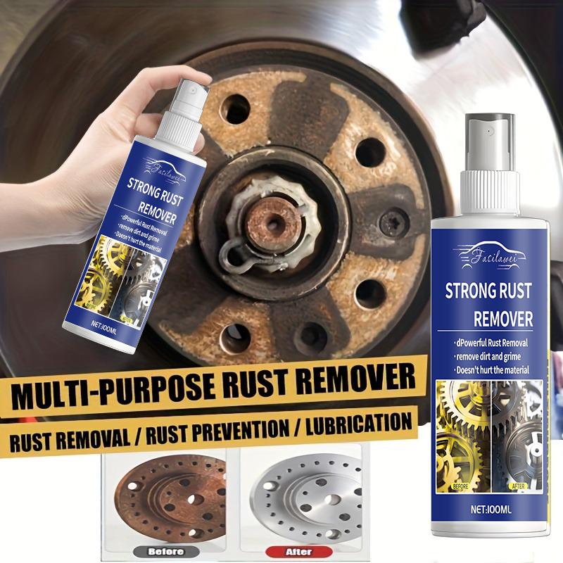 Car Wheel Cleaner - Powerful Stain Removal and Polishing, Iron Powder Rust Remover, Aluminum Alloy Restoration Car Wash Cleaning