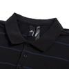 adidas Embroidered Striped Half-Button Polo Shirt Men Tops Black IA8163