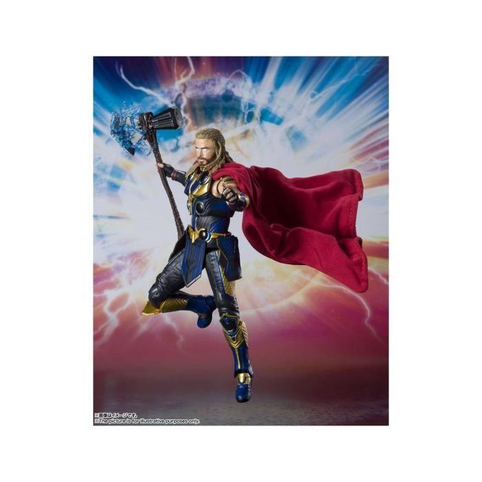 Figurine S.H. Figuarts Thor 16 cm - BANDAI - Thor : Love & Thunder - Marvel - Adulte