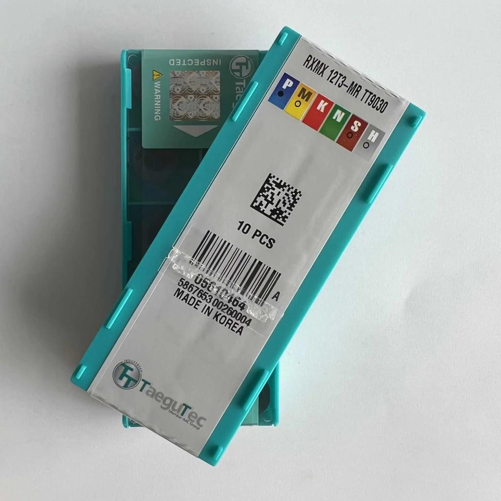 TaeguTec / RXMX12T3-MR TT9030 /Original blade Carbide CNC Blade 10 PCS