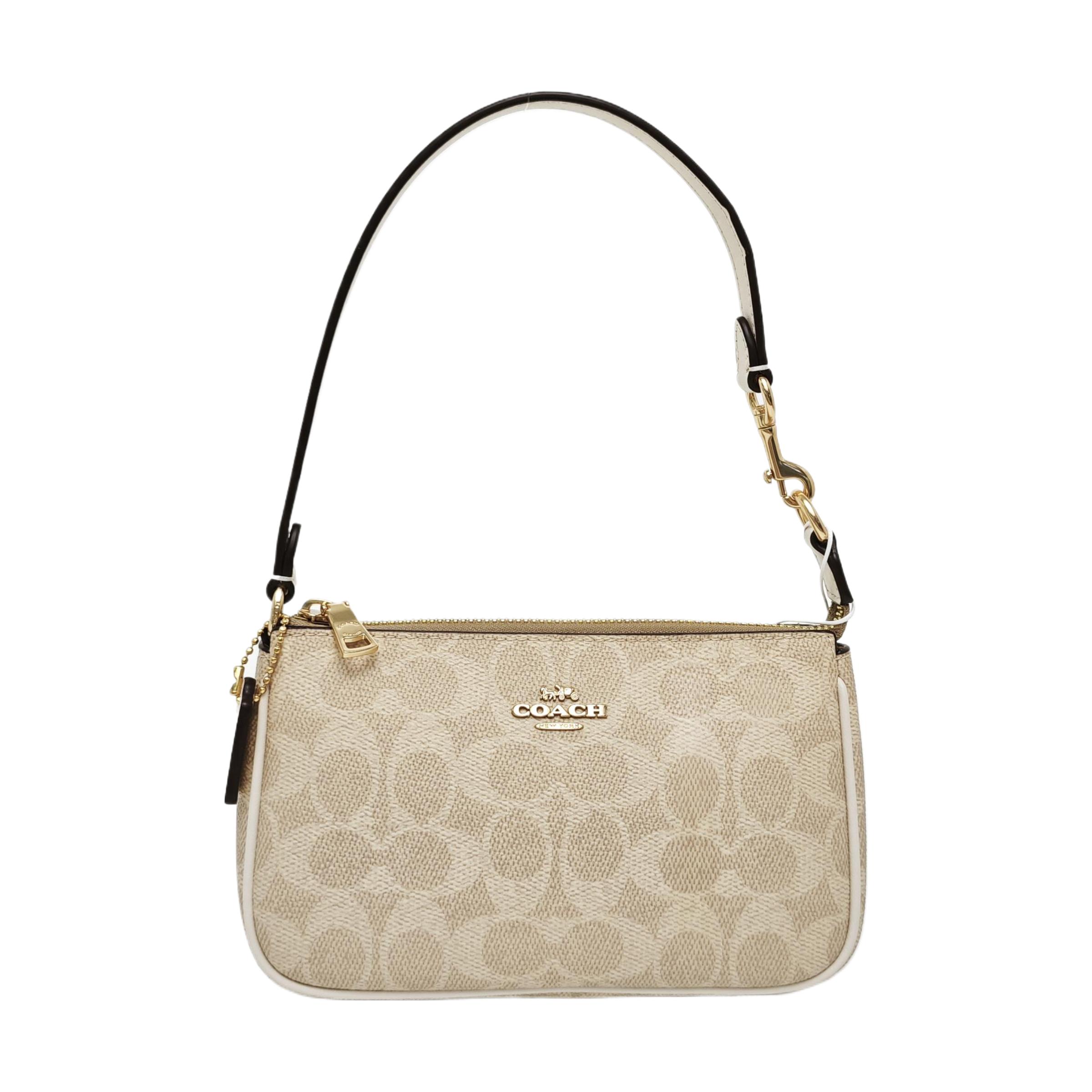 [Pre-Owned] Nolita 19 Classic Monogram Print Zipper Coated Canvas Shoulder Tote Bag Small - Excellent #1H1G41S ONE SIZE