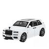 1/32 Scale Rolls Royce SUV Cullinan Alloy Car Model Diecasts Metal Toy Car Model Simulation Sound and Light Collection Childrens Gifts
