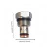 Carbon Steel Hydraulic Lift Regulator | Threaded Body Design, Relief