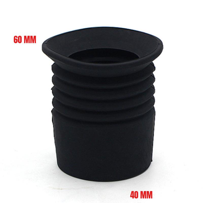 Retractable Soft Rubber Eye Protector with Light-Blocking Slanted/Flat Opening