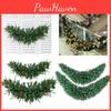 Christmas Decorations 90/120/150cm White Green Horns 1.2m Crescent Moon Pvc Vine