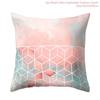 Sandstone Simple Yellow Pillow Geometric Pillow Case Plush Car Living Room Sofa Pillow Nordic