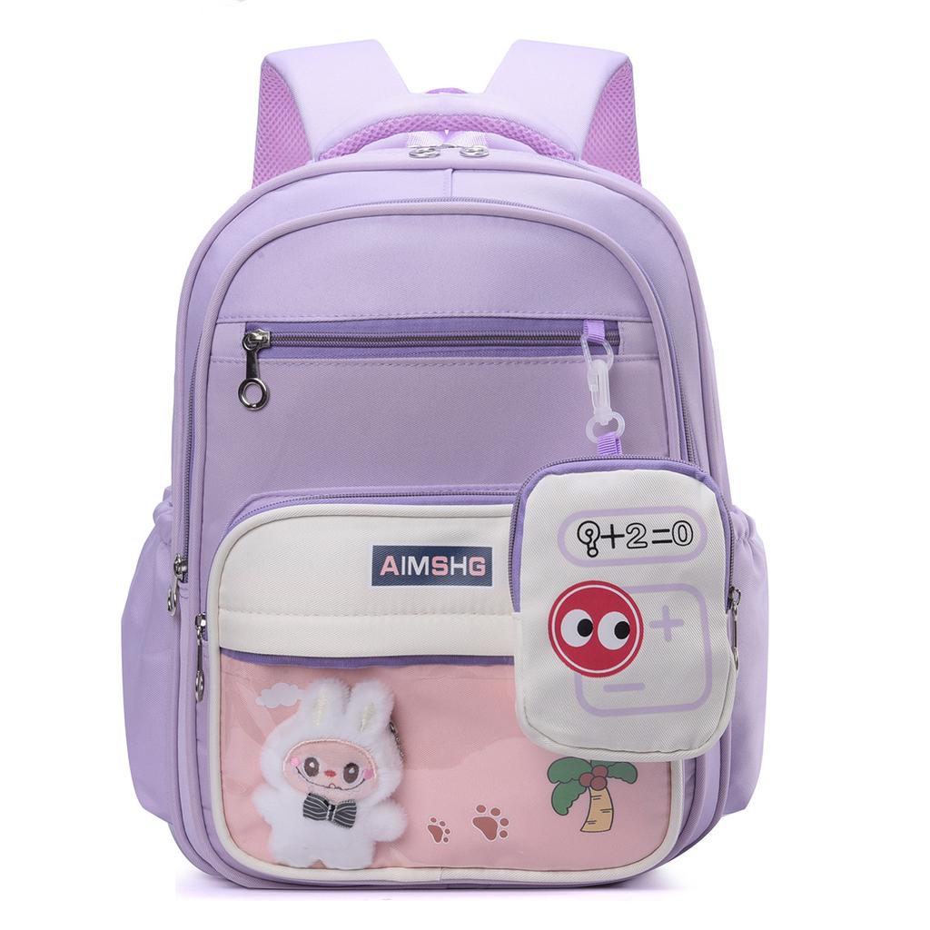 School bag new boys and girls backpack primary school students fifth and sixth grades large capacity lightweight versatile students