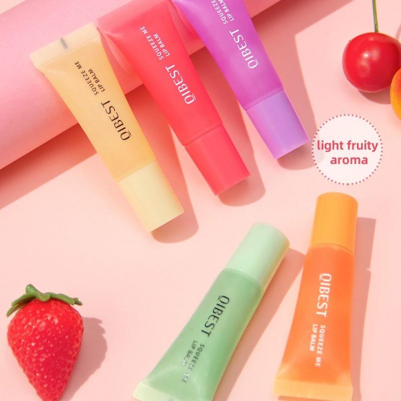 Feuchtigkeitsspendender Lippenbalsam, nährend, feuchtigkeitsspendend, gegen Austrocknen, zur Verdünnung von Lippenfältchen, Lippenpflege, farbiger Lippenstift, Lipgloss