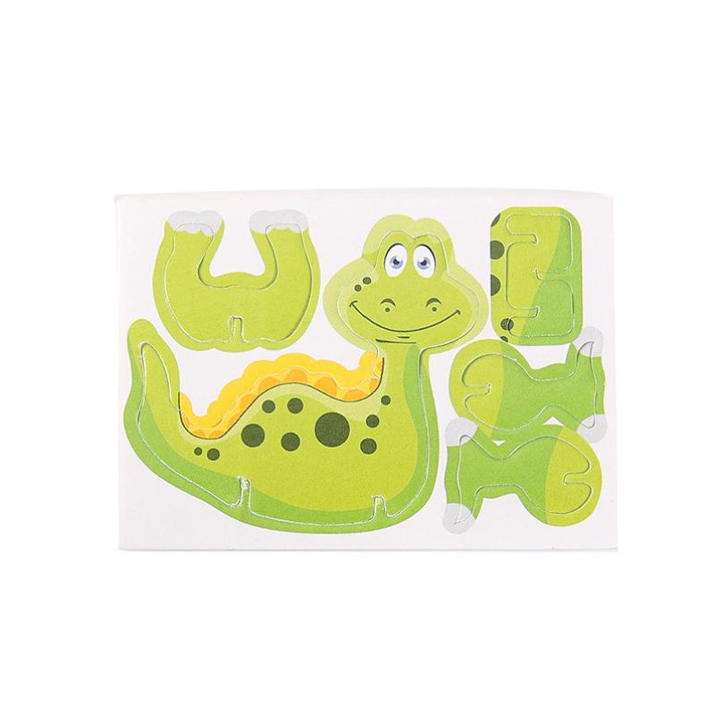 3D Dinosaur & Insect DIY Puzzle for Kids - Handmade Educational Toy Gift
