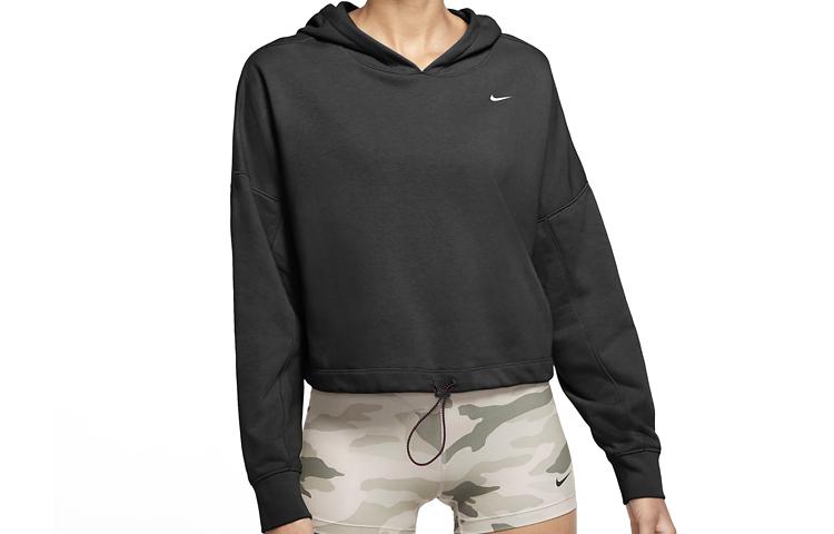 

Nike Sweatshirts Women s Black Hooded Moderate Regular CU5052-010 L
