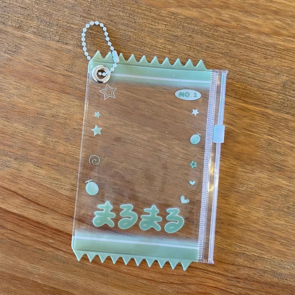 Kawaii Candy Bag PVC Photocard Frame Cute Strawberry Card Holder with Chain 3 Inch Kpop Photocard Display for Girls Wholesales