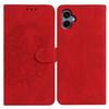 For Samsung Galaxy A06 4G Case Butterfly Flower Imprinted PU Leather Wallet Stand Phone Cover