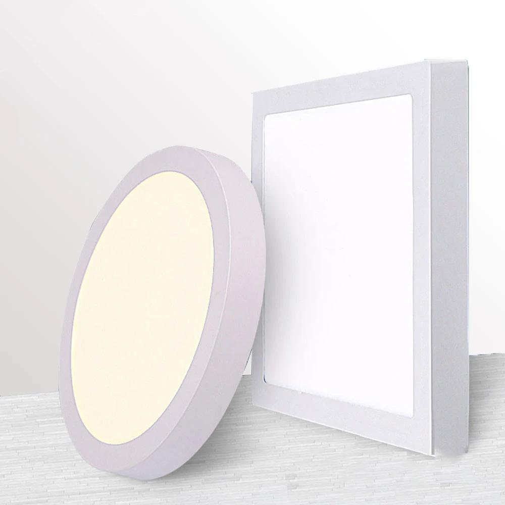 Led Modern Ceiling Lamp Square Ceiling Lights Warm Cold Lustre 110V-220V 9W 15W 25W Panel Light for Living Room Bedroom Light