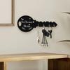 Wooden Key Holder with Shelves and Hooks - Easy to Install, Space-Saving Wall Organizer for Keys, Coats and More