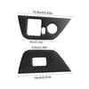 2Pcs Carbon Fiber Interior Front Window Console Cover For BMW Z4 E85 2003-2008
