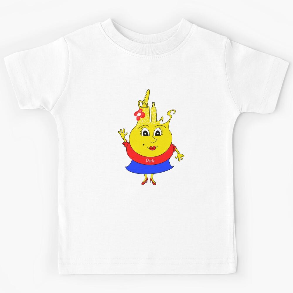 M Paris Spudies - American Cousins Spudies Kids T-Shirt 140