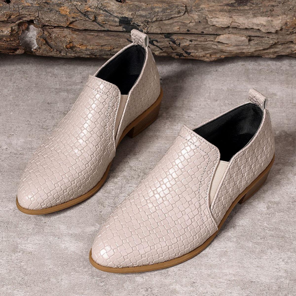 Comemore Women s Shoes Spring and Autumn Ladies Pumps Pointed Toe Deep Mouth Single Shoes Solid Casual Chunky Heeled Loafers 35 3400₽