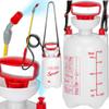 Manual Pressure Sprayer with Adjustable Nozzle, Lance On Arm, 5L