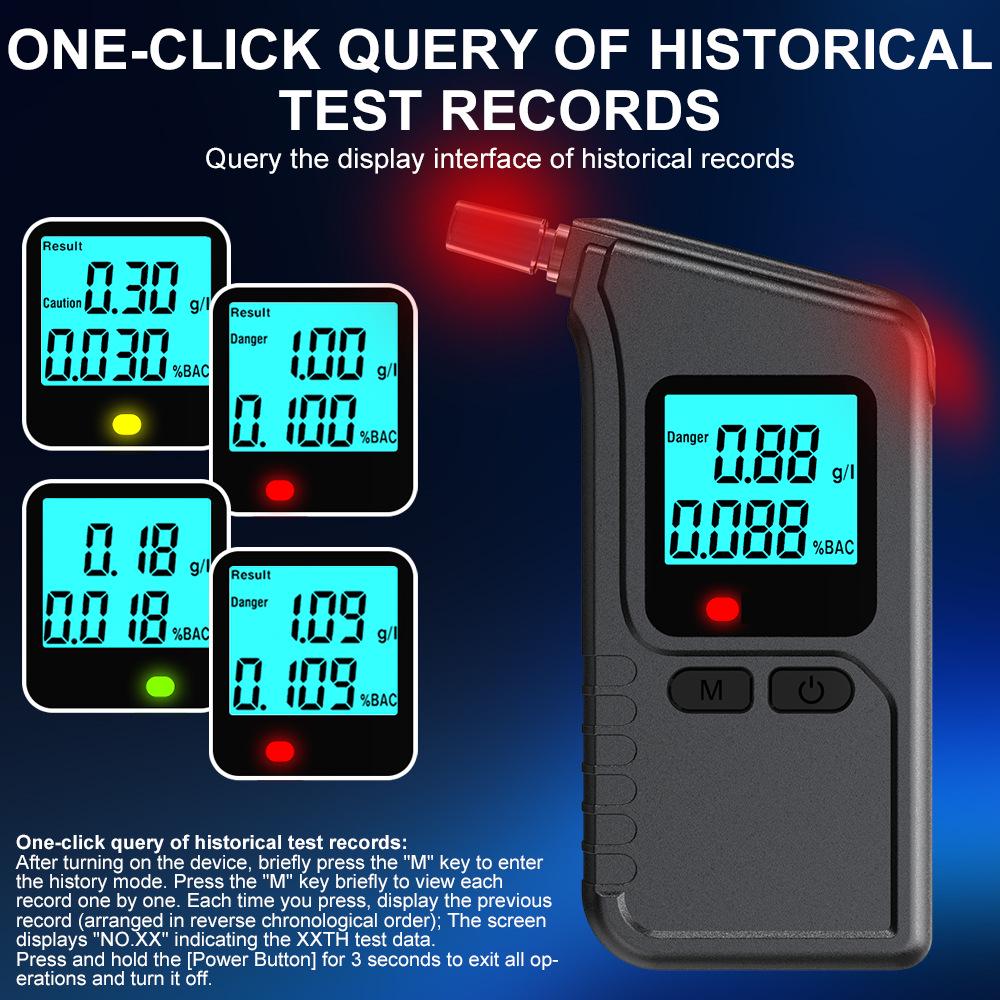 Mini High-Precision Portable Breathalyzer