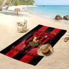 West Bromwich Albion FC Personalized Printed Beach Towel Soccer Logo Support Custom Name Text Absorbent Towel For Sport Travel Special Gift