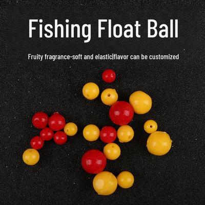 Buoyancy Ball Sweet Corn Flavor TPR Floating Bait - Soft, Fake Bait for Carp.