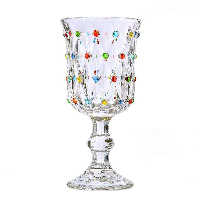 

Цветные бокалы, Креативные винные бокалы, Средневековые винные бокалы, Праздничные подарки, Подарки на день рождения 1 PCS