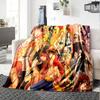 1pc One Piece Adventure flannel Blanket for Super Soft Cute Comfort Blanket for Travel Bedding Couch Sofa Blanket Y8254