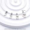 Surgical Steel Acrylic Pearl Pendant Accessory Materials