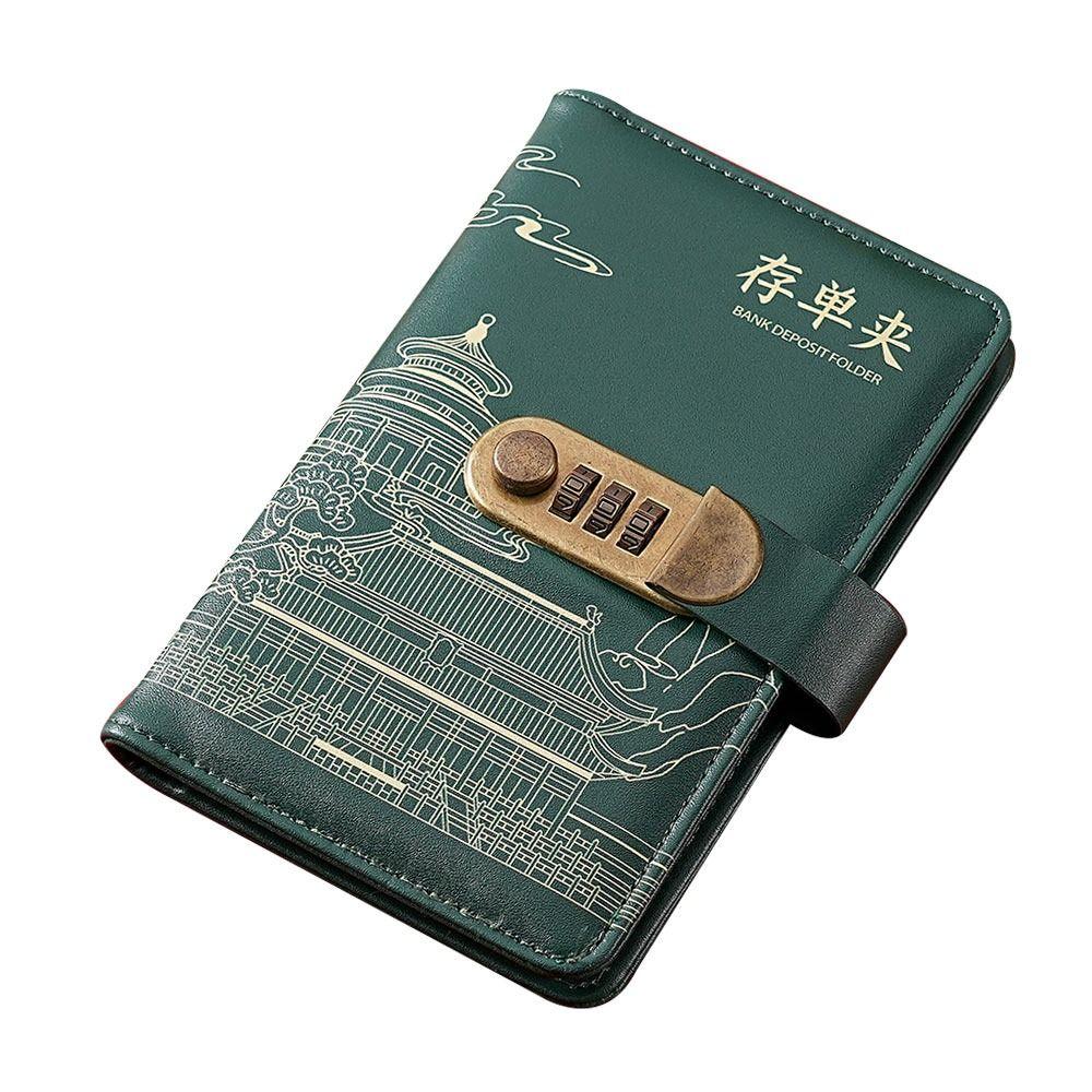 PU Geldsammelbuch Geld sparen Sparordner Lustiger Mini-Ordner Spar-Challenge Paare