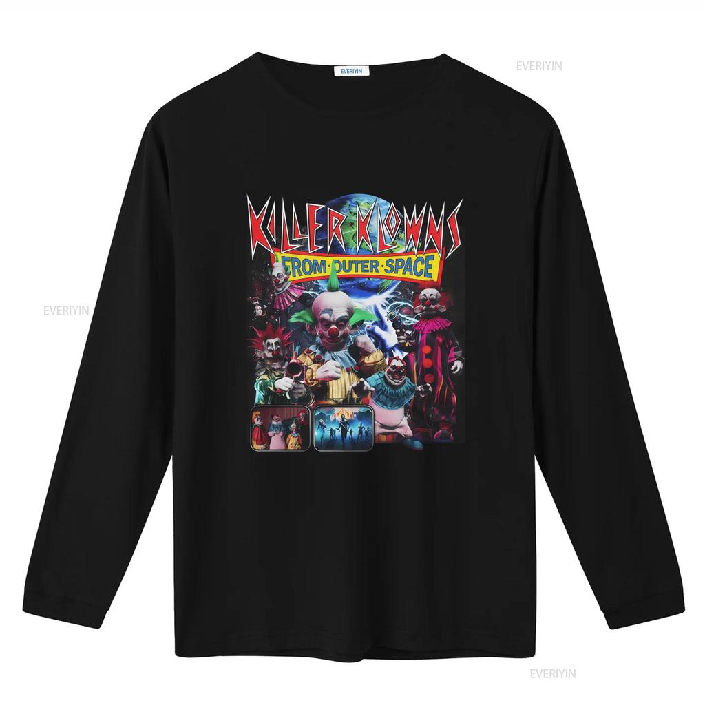 Killer Klowns from Outer Space Horror Movie T Shirt for Casual Vintage Washed Streetwear Comfortable Top For Everyday Wear