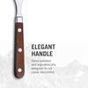 VICTORINOX Carving Fork, 15cm, Wood, Grand Maître, Forged, Professional Grade, for Meat, 7.7230.15G