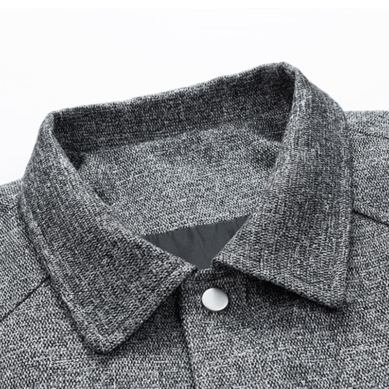 MiiOW Men's Casual Turn-Down Collar Jacket