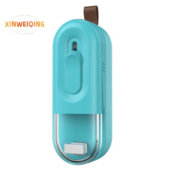 

Прозрачный ручной термосварщик, пряжка для нажимного резака, ремешок, вакуумная запайка для пищевых пакетов синий