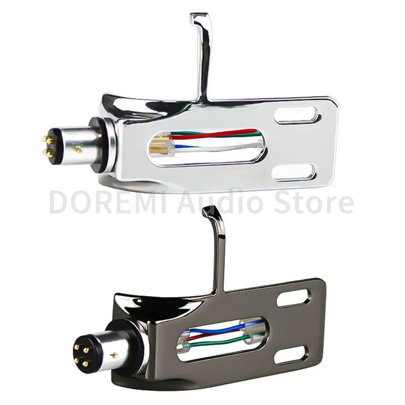 1Pcs LP Vinyl Record Player Phonograph Headshell Universal Turntable Phono Moving Magnetic Cartridge Stylus Holder Connect Kit