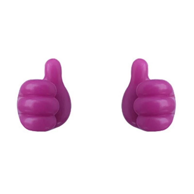 Handgeformter Gummihalter Brillenkabel Netzkabel Ladeleitung Selbstklebender Mini-Haken Auto-Aufbewahrungsorganisator Gadget-Dekorationen