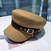 Classic Flat Top Hat For Women With Sun Protection And Stylish Design For Spring Summer Wear