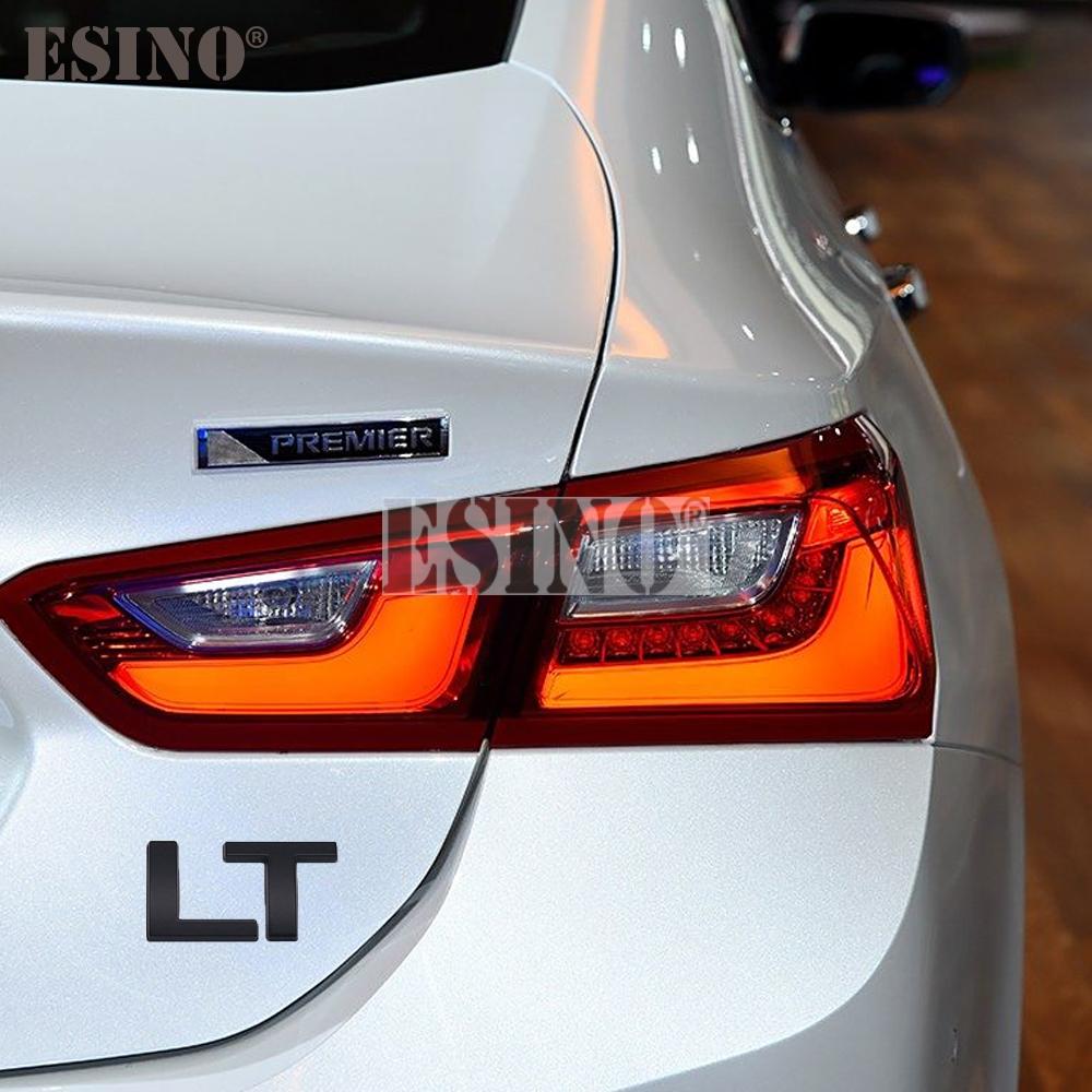Car Styling LT LS 3D Metal Badge Body Adhesive Emblem Sticker Decal for Chevrolet Silverado Suburban Tahoe Offroad 4X4