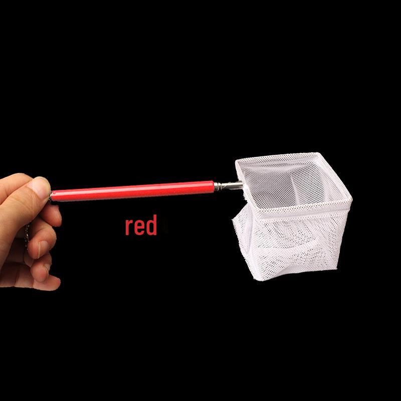 Plasă de Pește Retractabilă 3D din Oțel Inoxidabil pentru Acvarii și Pescuit