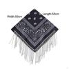 Bandana Scarf Disco Neck Women Men Square Party Half Face Mask Multifunctional