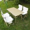 OEING Portable Outdoor Folding Table and Chair Set