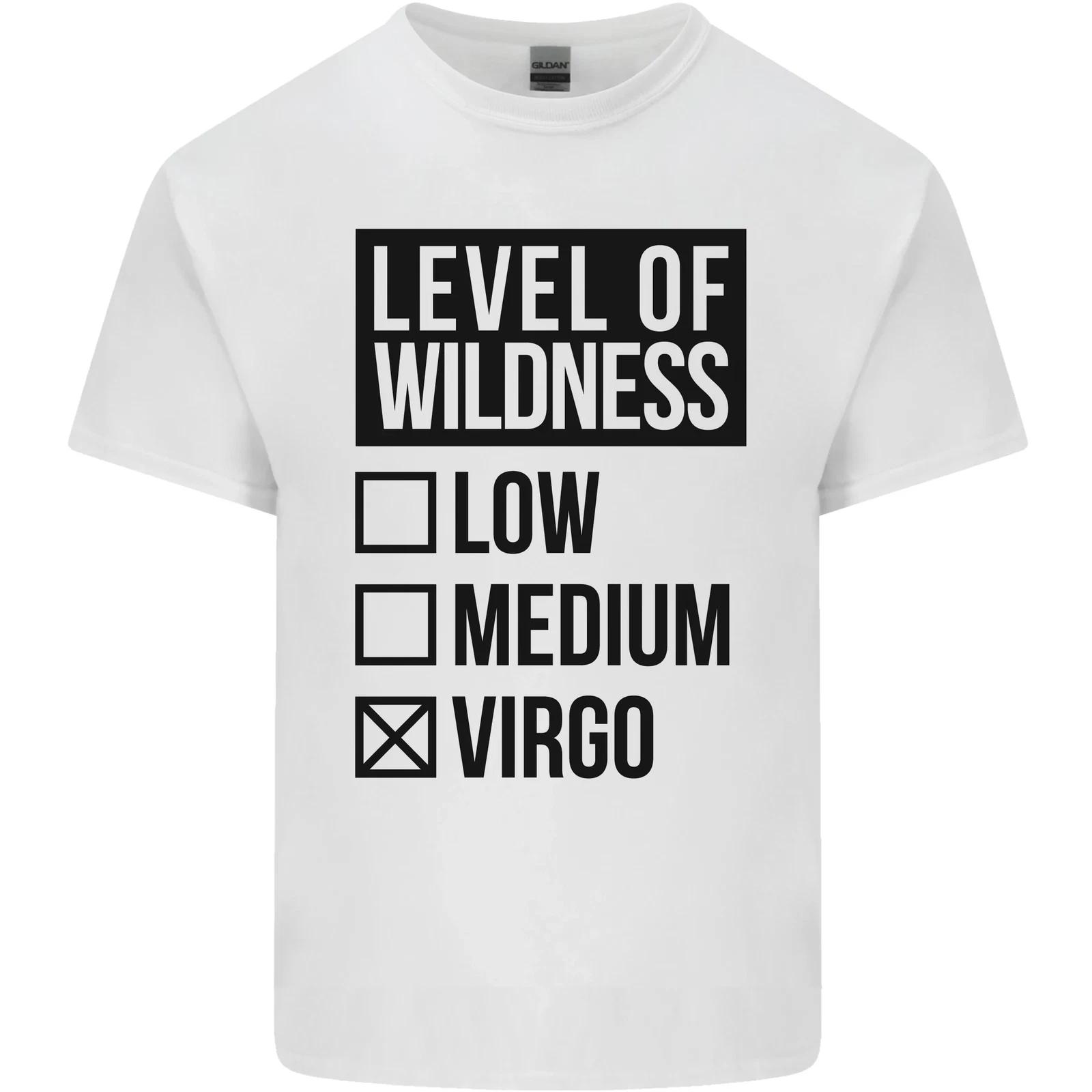 Levels of Wildness Virgo Kids T-Shirt Childrens 4XL