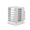 Desk File Paper Organizer Desktop Holder Office Supplies Storage Rack Letter Tray