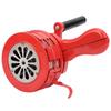 Hand Crank Siren Red Portable Manual Operated Alarm for Schools Troops Alarming 120DB
