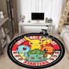 1pz Tappeto Rotondo Ufficio Starter Pokémon, Sotto Sedie da Ufficio Camera da Letto Soggiorno Arredamento Casa a0926129
