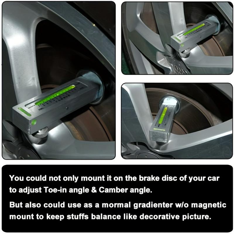 Adjustable Magnetic Level Wheel Alignment Tool for Car Auto Repair Shop Equipment